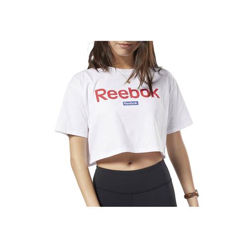 Magliette Reebok Linear Logo Crop Tee