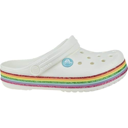 scarpa Crocs Rainbow Glitter Clog
