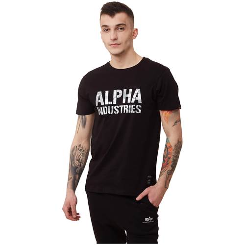 Magliette Alpha Industries Camo Print Tshirt