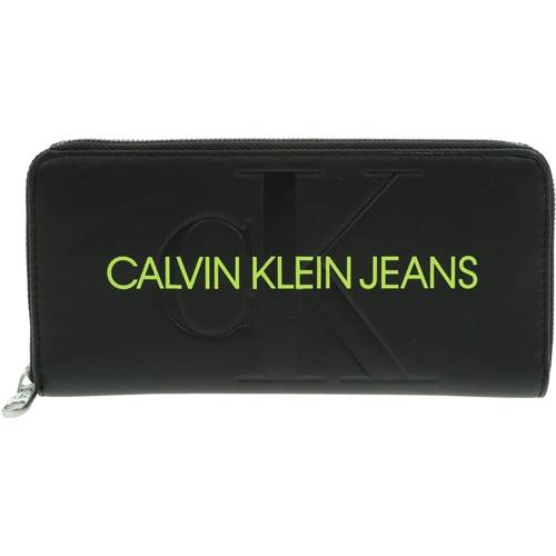 Portafogli Calvin Klein Sculpted Mono Zip Around