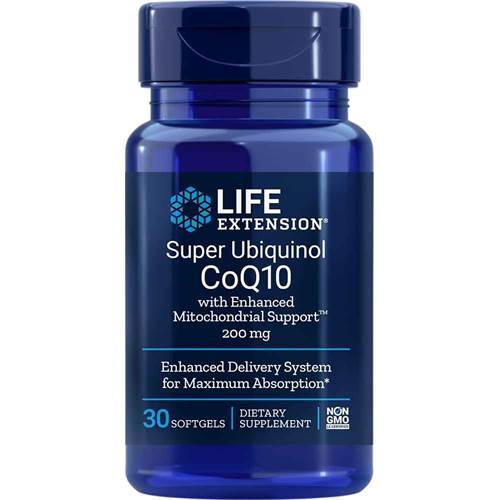 Supplementi dietetici Life Extension Super Ubiquinol COQ10 With Enhanced Mitochondrial Support
