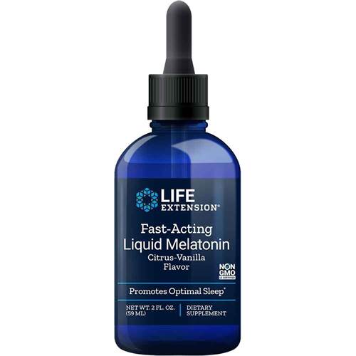 Supplementi dietetici Life Extension Fast Acting Liquid Melatonin Citrus Vanilla