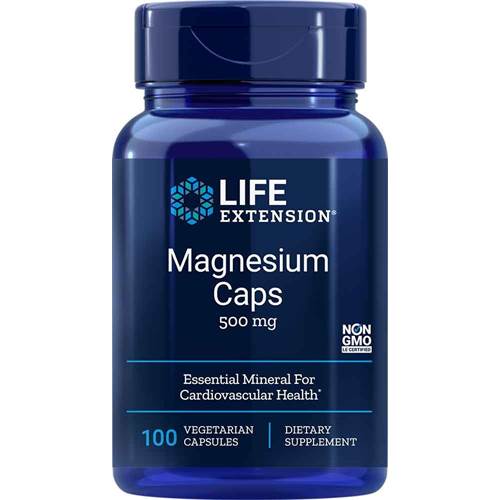 Supplementi dietetici Life Extension Magnesium Caps