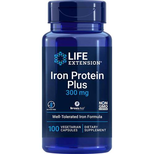 Supplementi dietetici Life Extension Iron Protein Plus