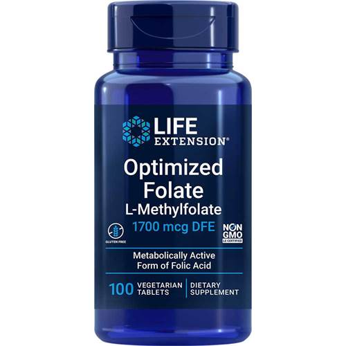 Supplementi dietetici Life Extension Optimized Folate L Methylfolate 1700 Mcg Dfe