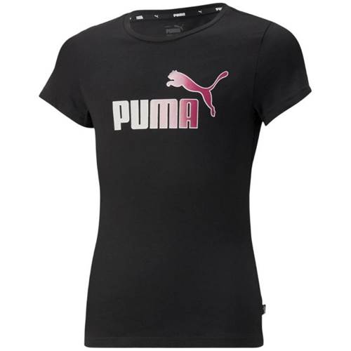 Magliette Puma Ess Bleach Logo Tee JR