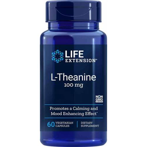 Supplementi dietetici Life Extension Ltheanine 100 MG