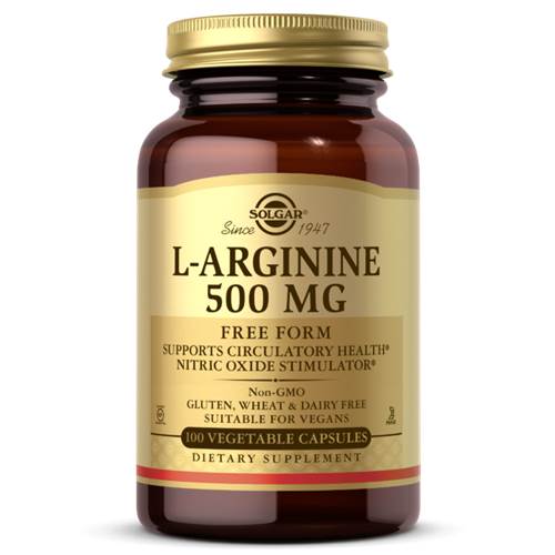 Supplementi dietetici Solgar Larginine Free Form 500 MG