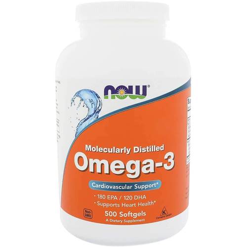 Supplementi dietetici NOW Foods OMEGA3 Molecularly Distilled