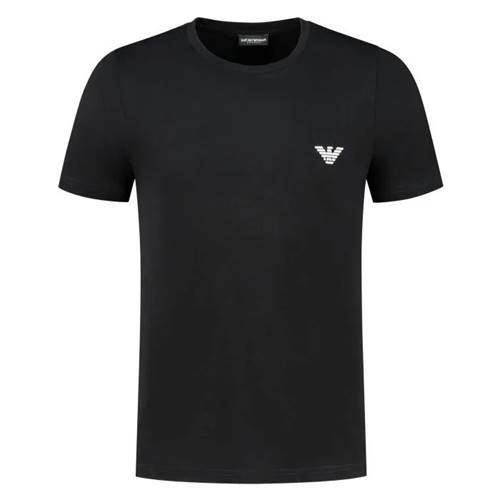 Magliette Armani Emporio T-shirt Koszulka Black Nowość